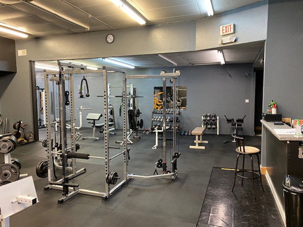 Inside of Inspire Fitness gym