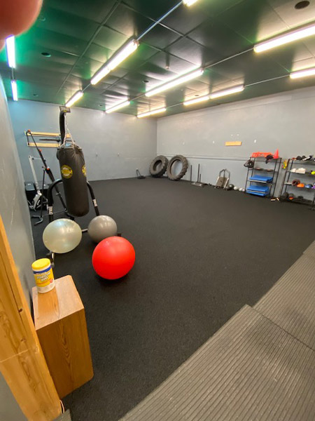Inside of Inspire Fitness gym